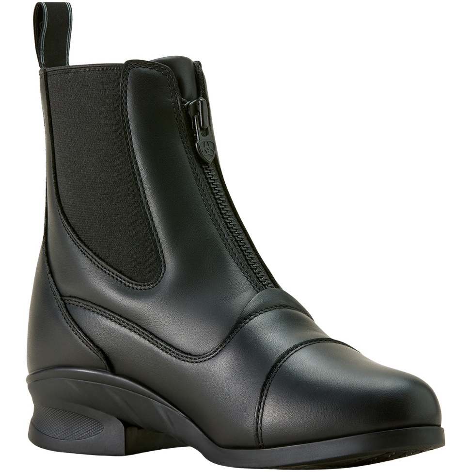 2025 Ariat Womens Heritage Zip Wasserdicht Paddock Boot 10063862 - Black